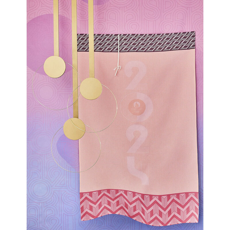Drap de plage Néo Art Déco Coton, , hi-res image number 0